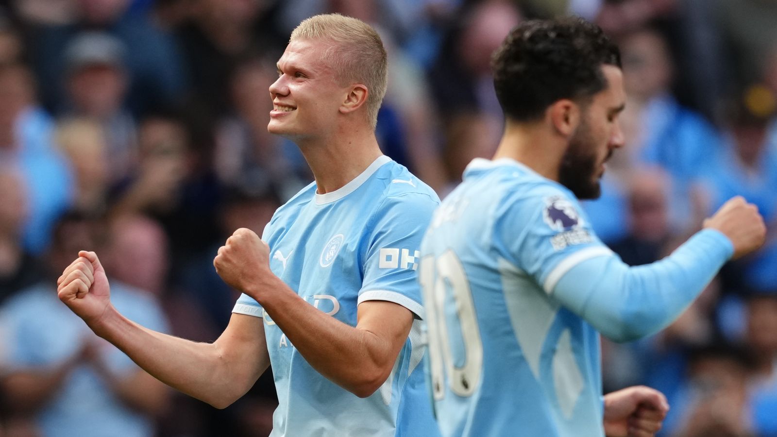 曼城1-0考文垂:哈兰德确保完美的英超战绩